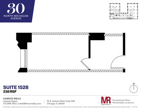 30 N Michigan Ave, Chicago, IL for lease Floor Plan- Image 1 of 5