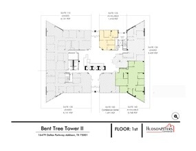 16479 Dallas Pky, Addison, TX for lease Floor Plan- Image 1 of 1