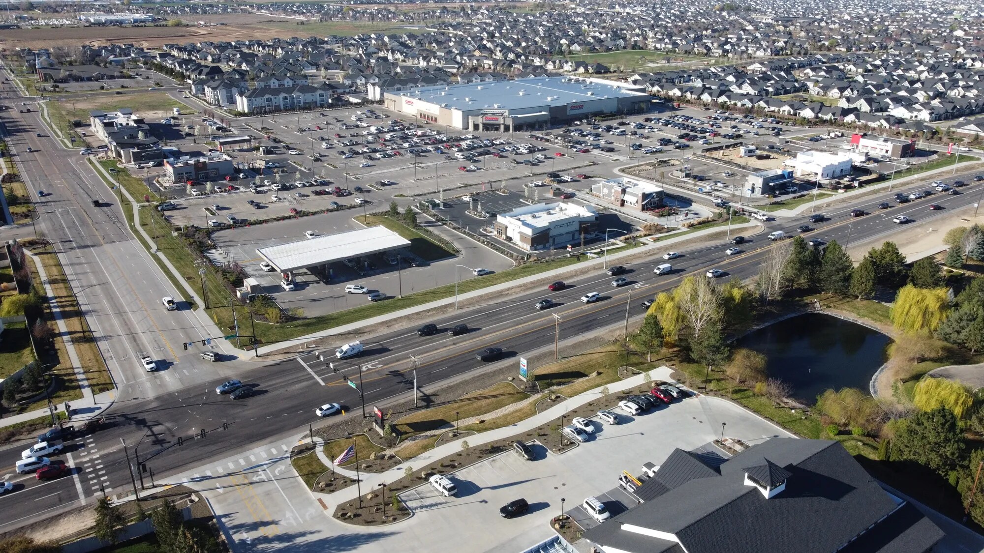 6037 N Ten Mile Rd, Meridian, ID for lease Aerial- Image 1 of 7