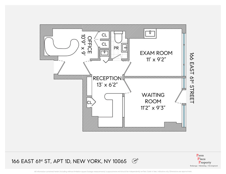 166 E 61st St, New York, NY for lease - Floor Plan - Image 2 of 19