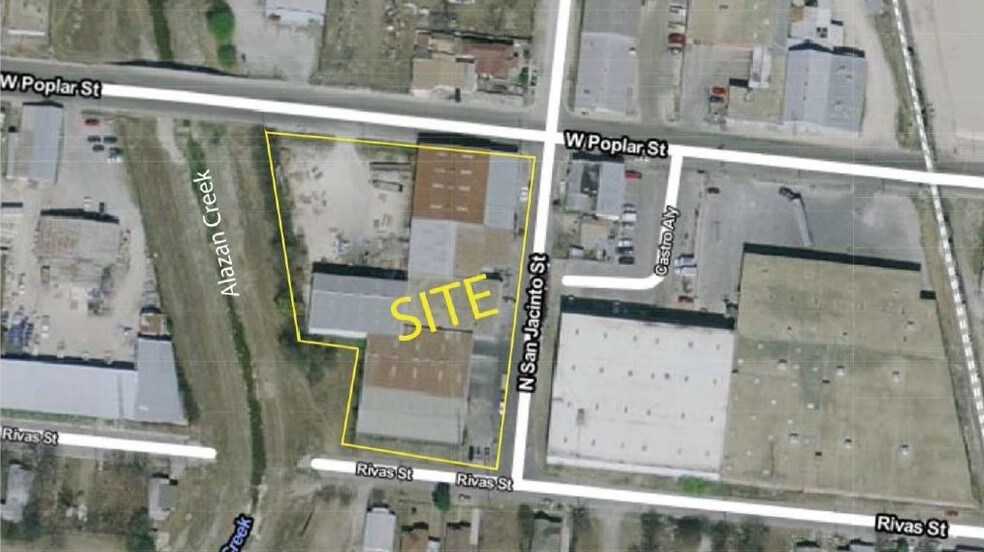 1209-1219 N San Jacinto St, San Antonio, TX for sale - Aerial - Image 1 of 1