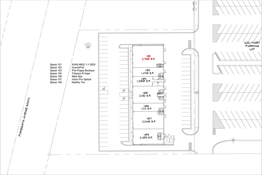 3150 S Pokegama Ave, Grand Rapids, MN for lease - Site Plan - Image 2 of 7