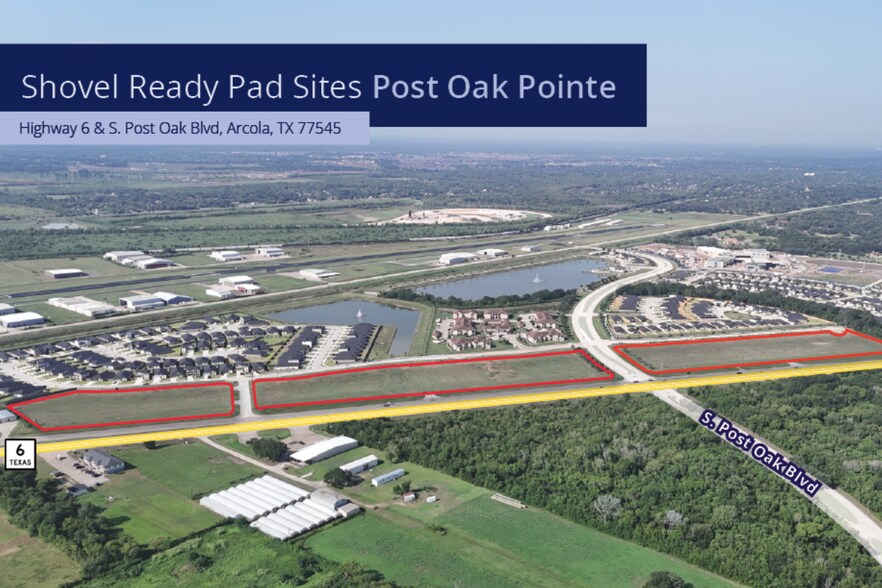 Highway 6, Arcola, TX for sale - Building Photo - Image 1 of 8