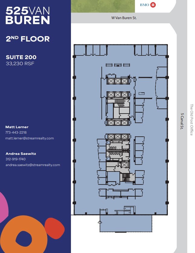 525 W Van Buren St, Chicago, IL for lease Floor Plan- Image 1 of 3