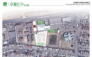 More details for 10740 Montana Avenue, El Paso, TX - Land for Lease