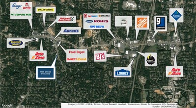 5345 Bells Ferry Rd, Acworth, GA - Aerial map view - Image1