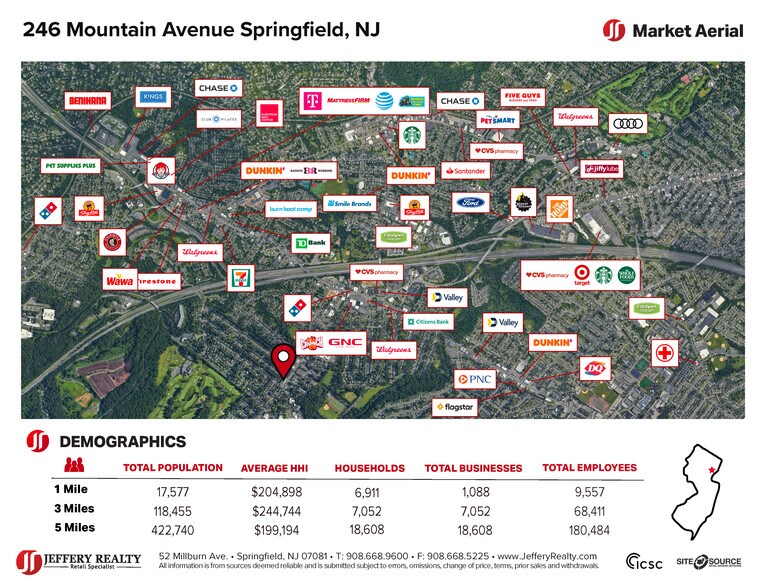 246 Mountain Ave, Springfield, NJ for lease - Building Photo - Image 3 of 3