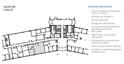 500 Office Center Dr, Fort Washington, PA for lease Floor Plan- Image 1 of 1