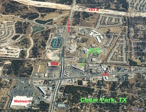 850 N Bell Blvd, Cedar Park, TX - aerial  map view - Image1