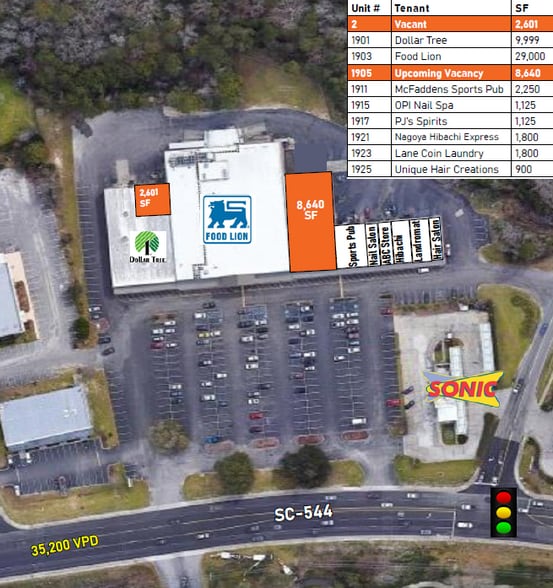 1901-1925 Sc-544 Hwy, Conway, SC for lease - Building Photo - Image 2 of 6