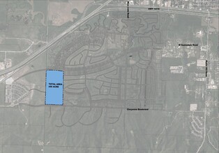 Cheyenne Blvd, Box Elder, SD - AERIAL  map view - Image1