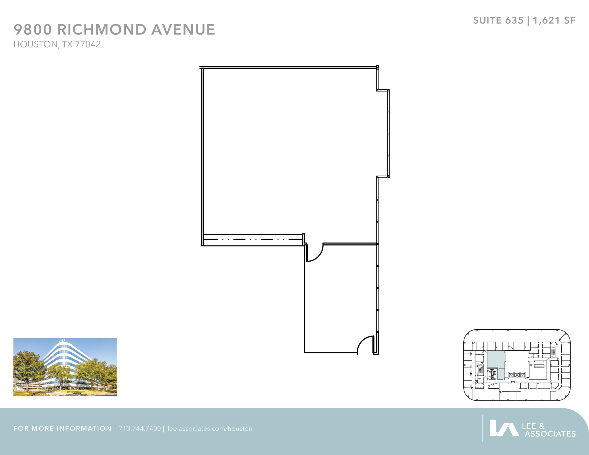 9800 Richmond Ave, Houston, TX for lease Floor Plan- Image 1 of 1