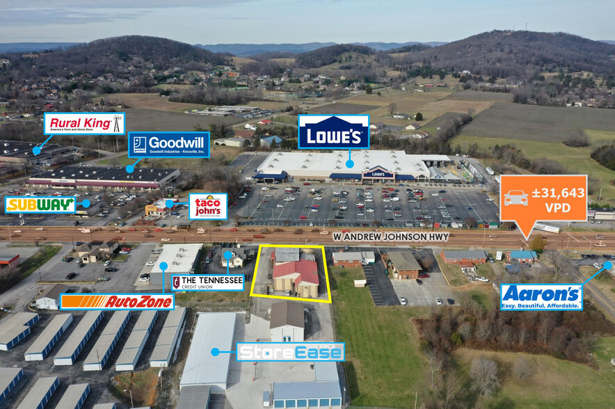 2747 W Andrew Johnson Hwy, Morristown, TN for sale - Building Photo - Image 1 of 1