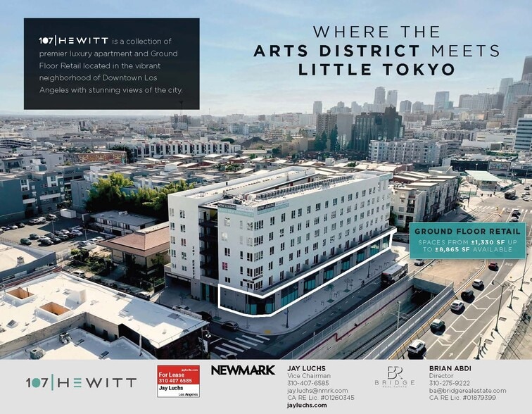 107 S Hewitt St, Los Angeles, CA for lease - Building Photo - Image 3 of 24