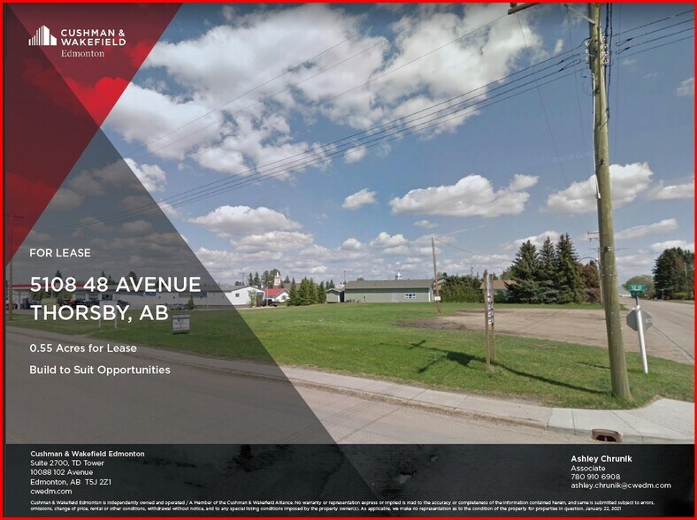 5108 48 Ave, Thorsby, AB T0C 2P0 Land for Sale