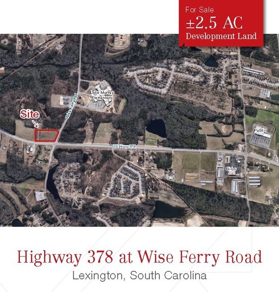 Highway 378, Lexington, SC for sale - Aerial - Image 1 of 1