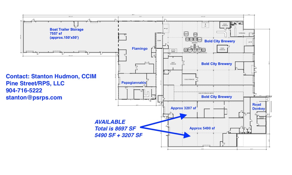 2650 Rosselle St, Jacksonville, FL for lease - Floor Plan - Image 3 of 15