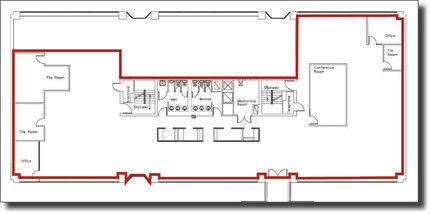 110 E Wayne St, Fort Wayne, IN for lease Floor Plan- Image 1 of 1