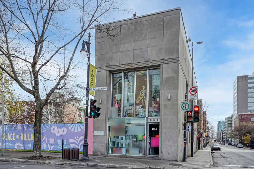 1100 Rue Sainte-Catherine E, Montréal, QC for lease - Building Photo - Image 1 of 5