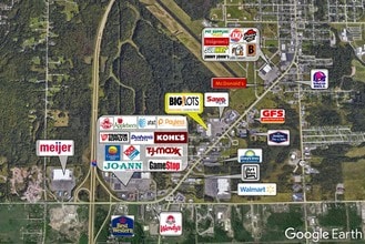 3396 I 75 Business Spur, Sault Sainte Marie, MI - AERIAL map view