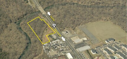 7202 Centreville Rd, Manassas, VA - aerial  map view