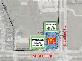 Retail Pad Sites by New McDonald’s - Drive Through Restaurant