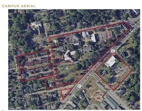 4201 N Main St, Columbia, SC - AERIAL  map view