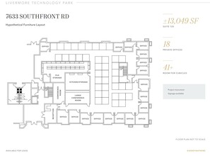 7633 Southfront Rd, Livermore, CA for lease Floor Plan- Image 1 of 1