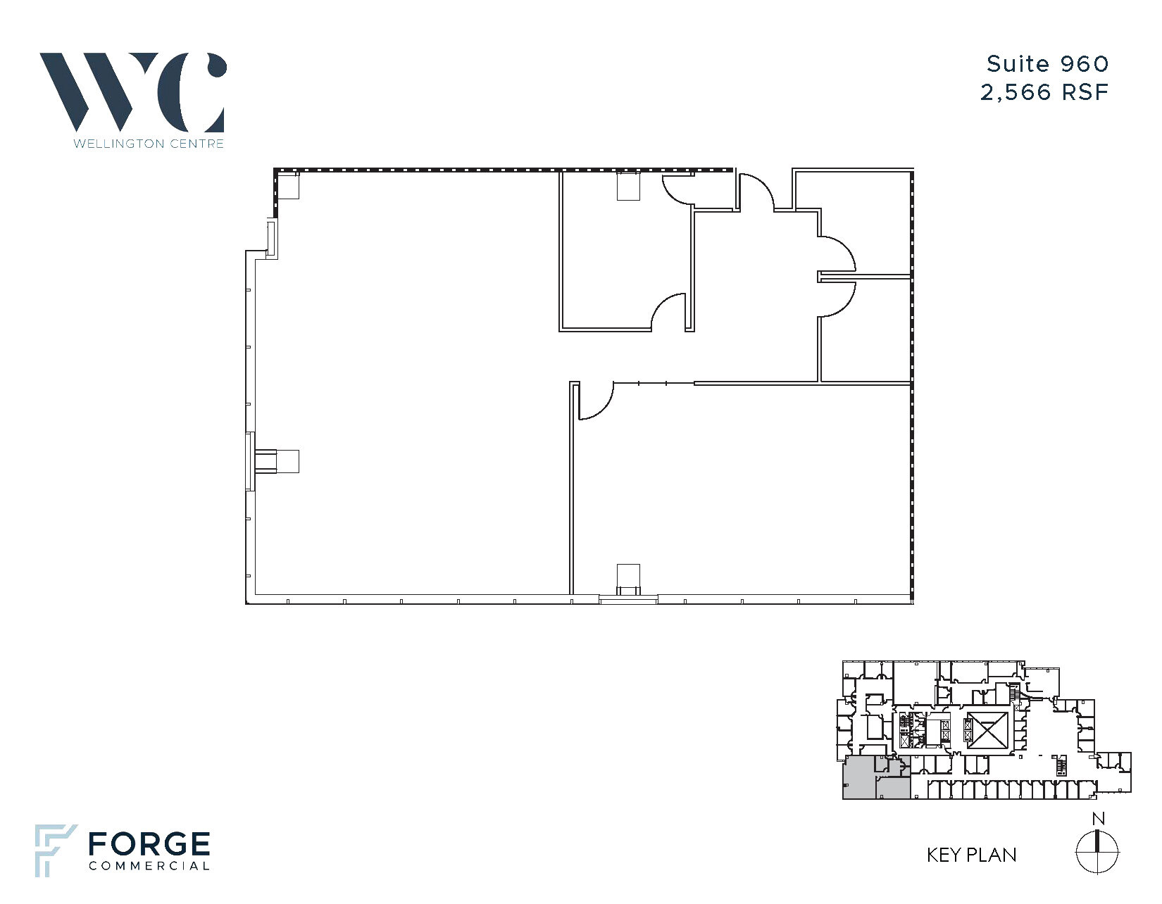 14643 N Dallas Pky, Dallas, TX for lease Floor Plan- Image 1 of 2