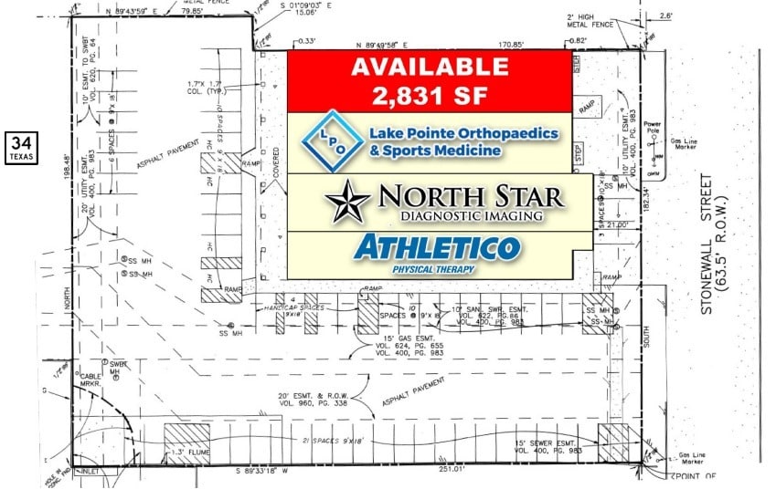 4803 Wesley St, Greenville, TX for lease Floor Plan- Image 1 of 1