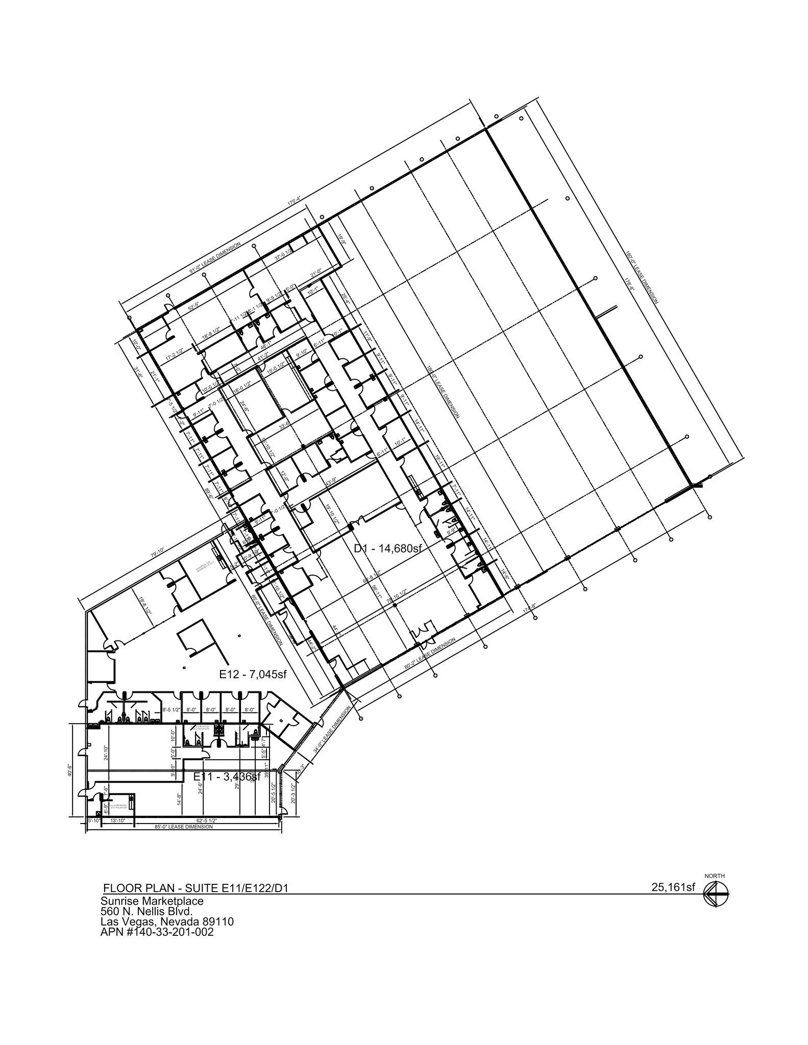 450-570 N Nellis Blvd, Las Vegas, NV for lease Site Plan- Image 1 of 1