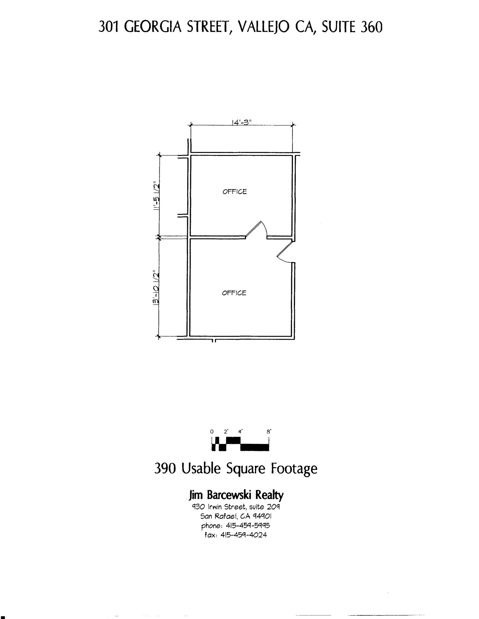 301 Georgia St, Vallejo, CA for lease Site Plan- Image 1 of 4