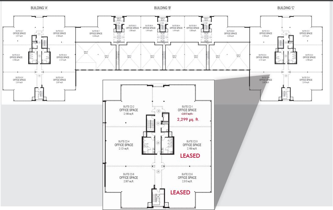 1266 S Service Rd, Hamilton, ON for lease Floor Plan- Image 1 of 1