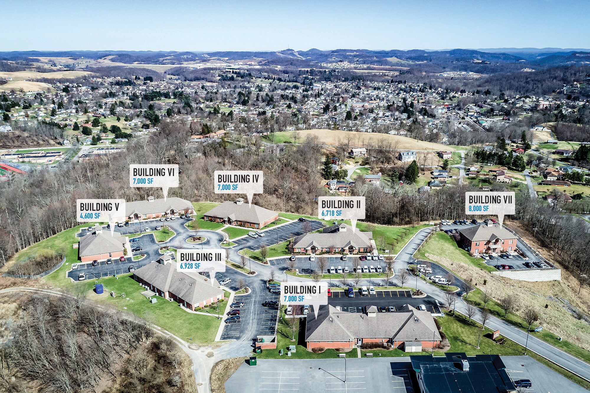 97111 Cambridge Pl, Bridgeport, WV 26330 Office for Lease