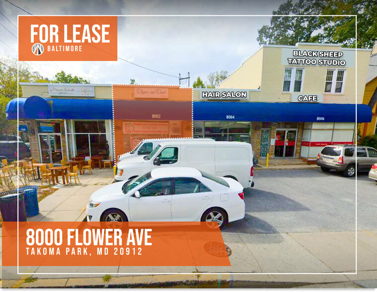 8000-8004 Flower Ave, Takoma Park, MD for lease - Building Photo - Image 3 of 5