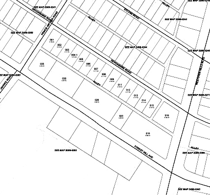 5013-5033 Forest Hill Ave, Richmond, VA for lease - Plat Map - Image 3 of 6