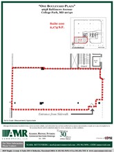 9658 Baltimore Ave, College Park, MD for lease Floor Plan- Image 1 of 1