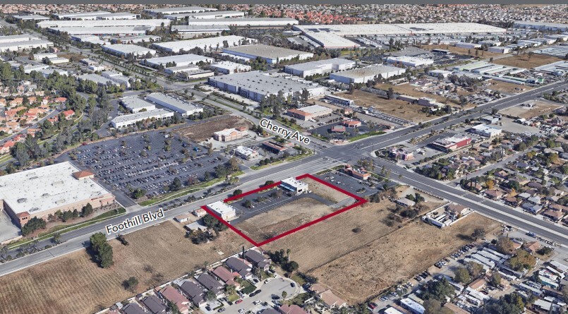 SWC Foothill & Cherry Ave, Fontana, CA for sale - Primary Photo - Image 1 of 3