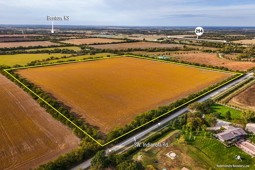 80+/- Acres on SW 30th St. & SW Indianola Rd., Benton, KS for sale - Building Photo - Image 2 of 100