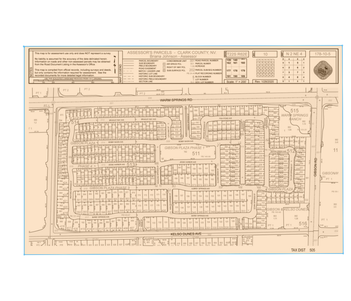 1066 Bobby Basin Ave, Henderson, NV for sale - Plat Map - Image 1 of 1