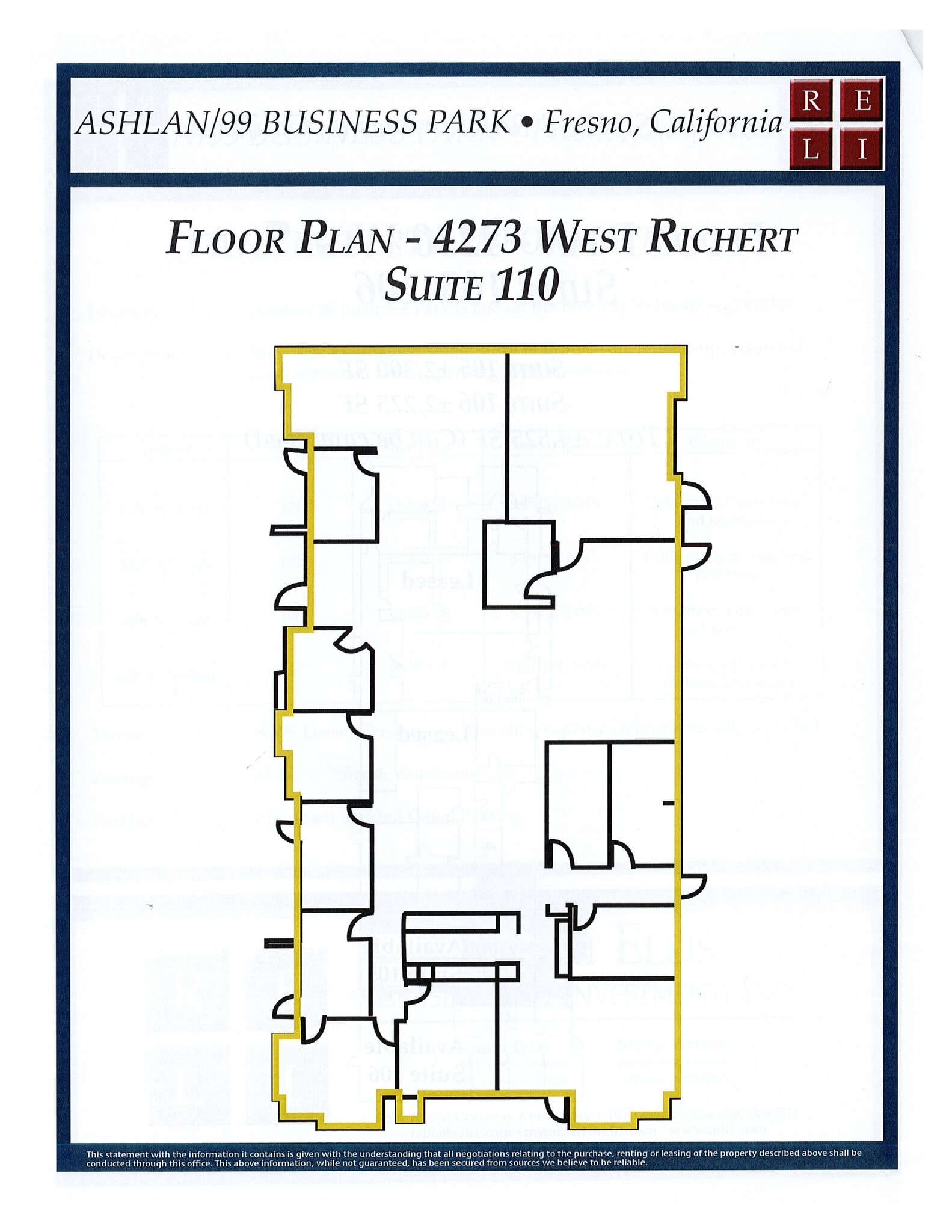 4124 W Swift Ave, Fresno, CA for lease Site Plan- Image 1 of 1
