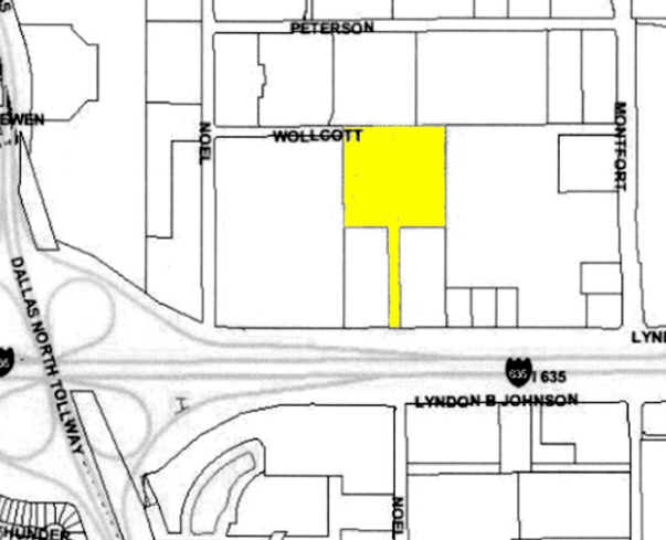 5501 Lyndon B Johnson Fwy, Dallas, TX for sale Plat Map- Image 1 of 1