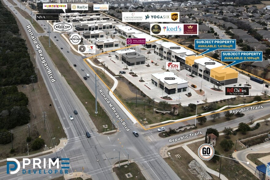 15301 Ronald Reagan Blvd, Leander, TX for sale - Site Plan - Image 1 of 9