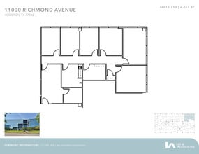 11000 Richmond Ave, Houston, TX for lease Floor Plan- Image 1 of 1