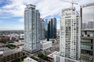 1212 S Flower St, Los Angeles, CA - AERIAL map view