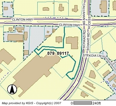 2745 Schaad Rd, Knoxville, TN for lease - Plat Map - Image 3 of 12