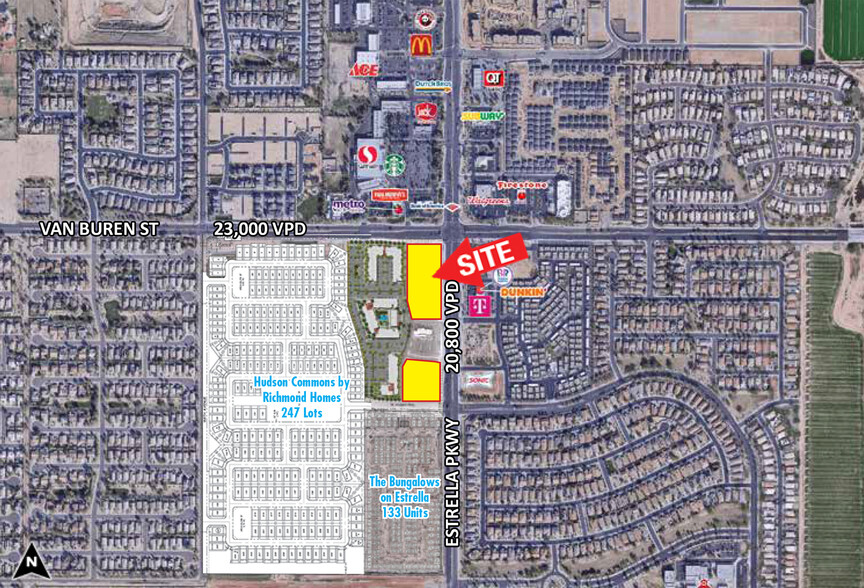 SWC Estrella Pkwy & Van Buren St, Goodyear, AZ for lease - Building Photo - Image 2 of 4