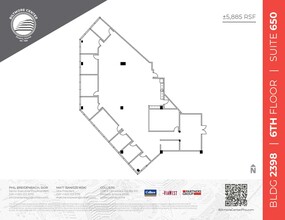 2398 E Camelback Rd, Phoenix, AZ for lease Floor Plan- Image 1 of 7