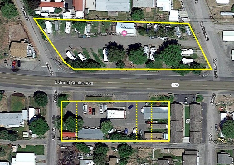 212 E Grand Coulee Ave, Grand Coulee, WA for sale Aerial- Image 1 of 1