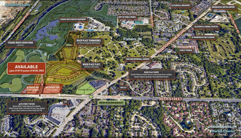 Allisonville Road & East 96th Street, Fishers, IN 46250